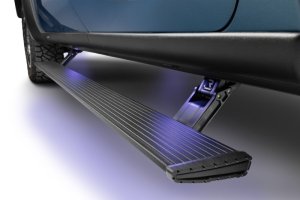 GMC Sierra Running Boards - AMP Research - PowerStep Xtreme - Black - `22-`25